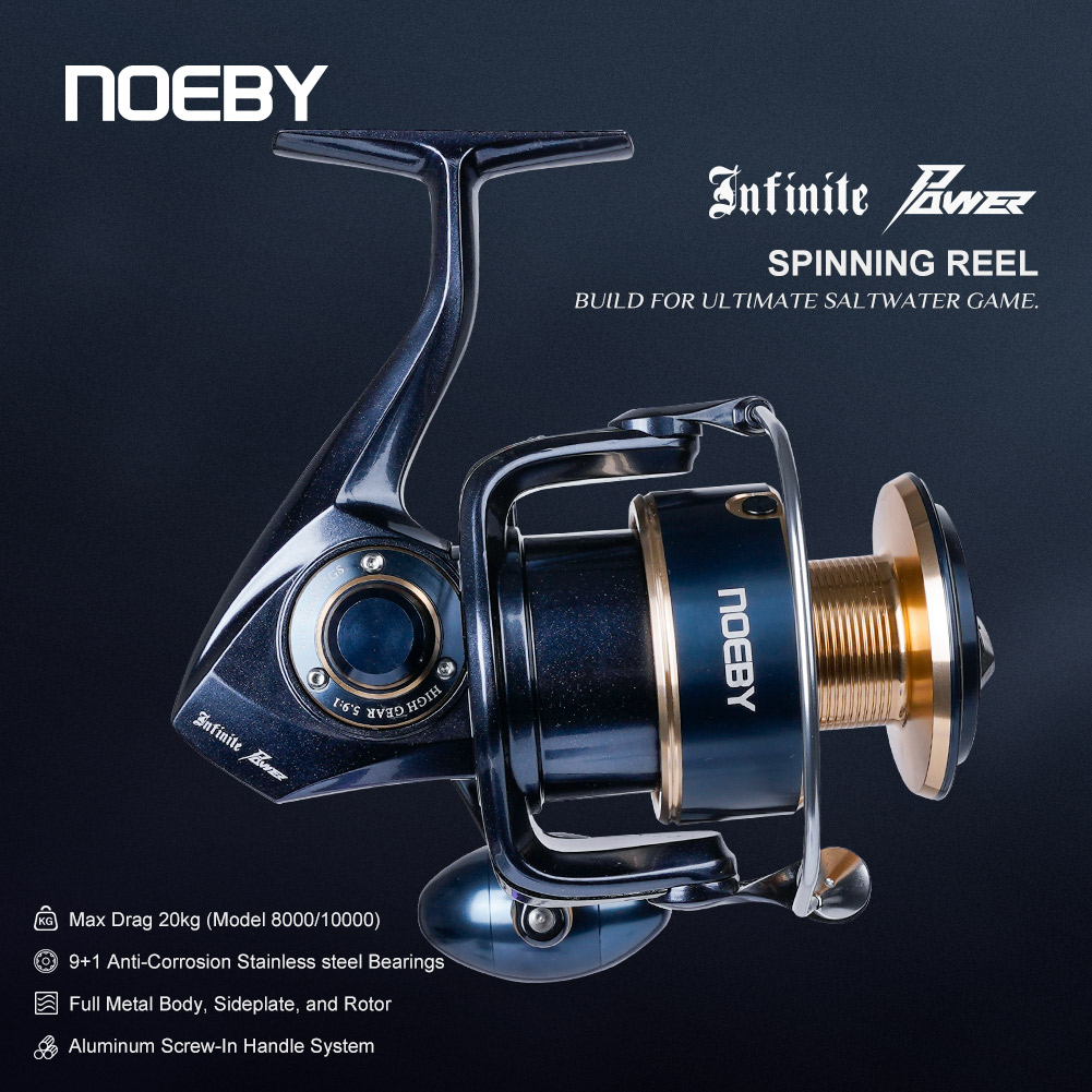Noeby Infinite Power Spinning  - Abu Garcia Reel Max 评论和价格