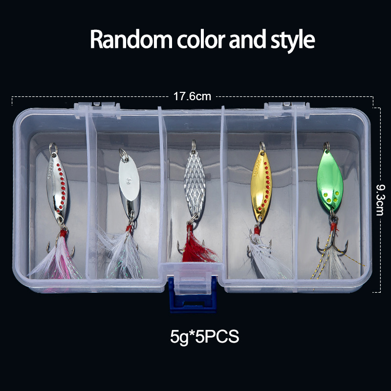 Metal Spoon Spinner Fishing Lu - Fishing Lure Spinner 评论和价格