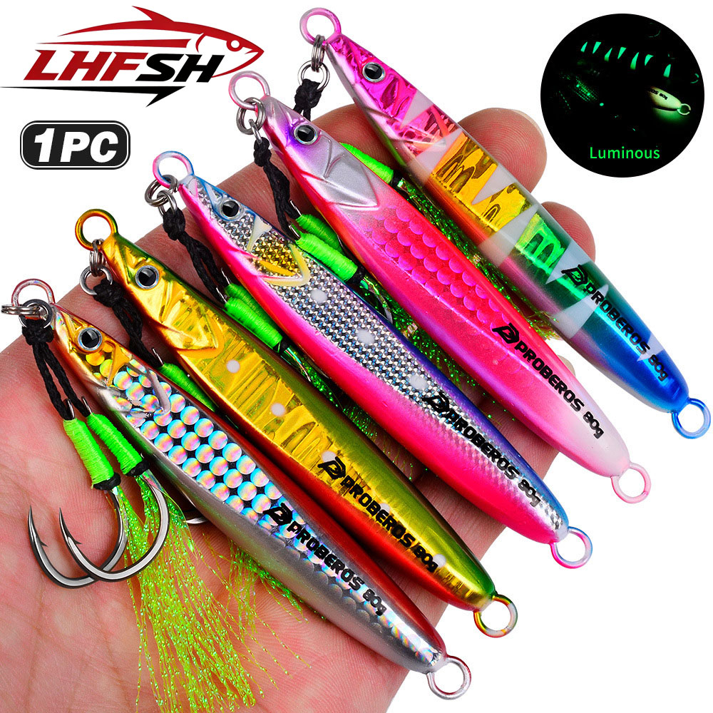 LHFSH Luminous Metal Jig Fishi - Fishing Lure Buzzbait 评论和价格