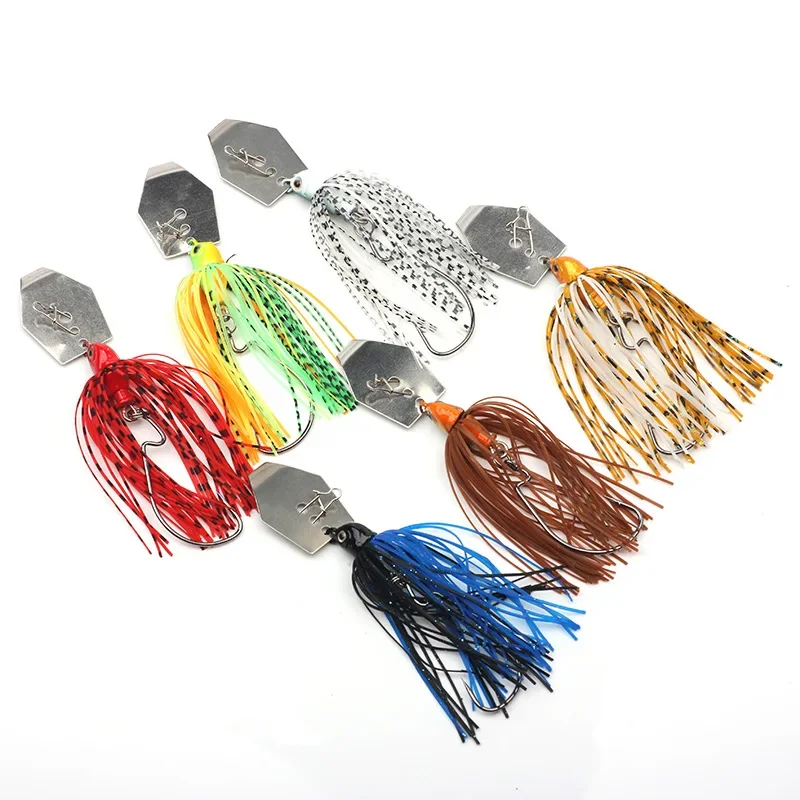 6 Pcs/Set Chatterbait Fishing  - Fishing Lure Spinner 评论和价格