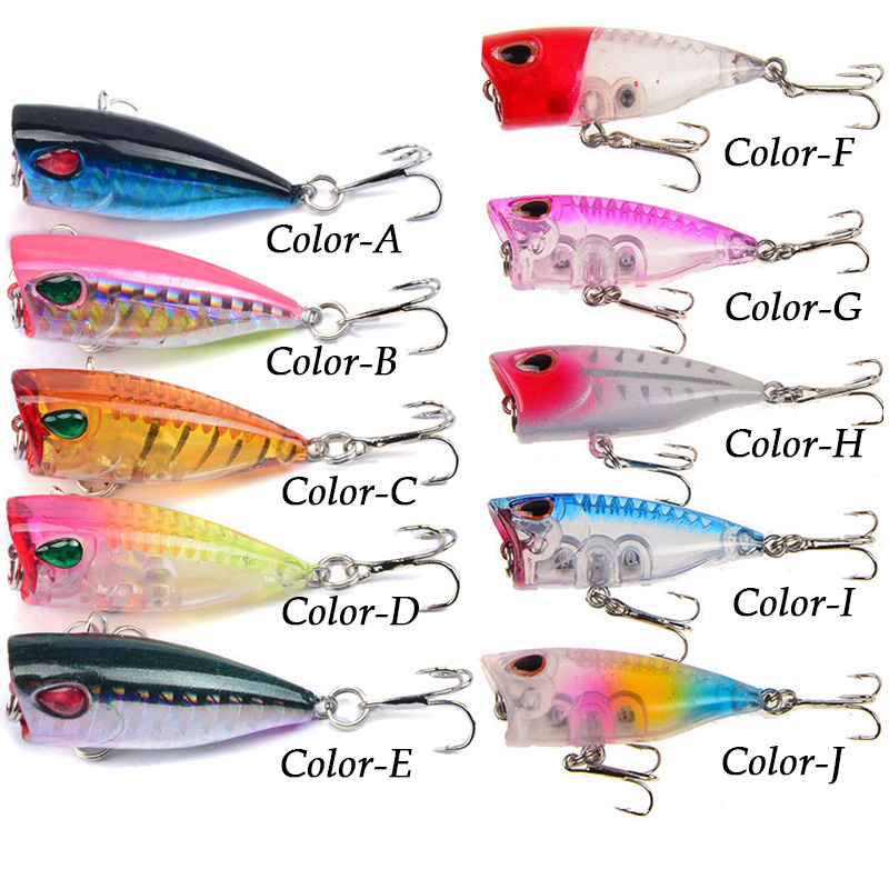 YUCONG 1PC Mini Popper Fishing - Fishing Lure Crankbait 评论和价格