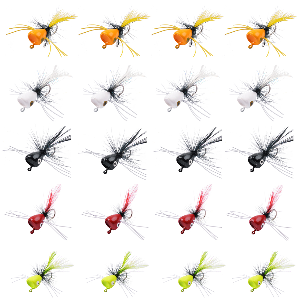 5Pcs Foam Fly Fishing lures Po - Fishing Lure Popper 评论和价格